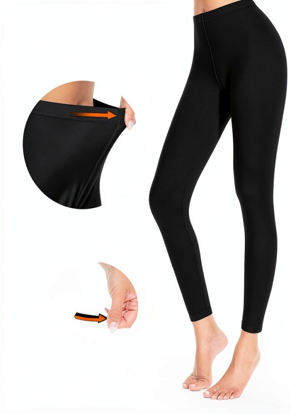 Womens Thermal Underwear Micro Fleece Lined Moisture Wicking-4