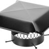 HY-C Chimney Cap Galvanized Steel Mesh Fireplace Protection-1