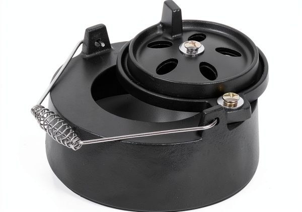 FIRELOOP Cast Iron Chimney Cap Big Green Egg Temperature-0