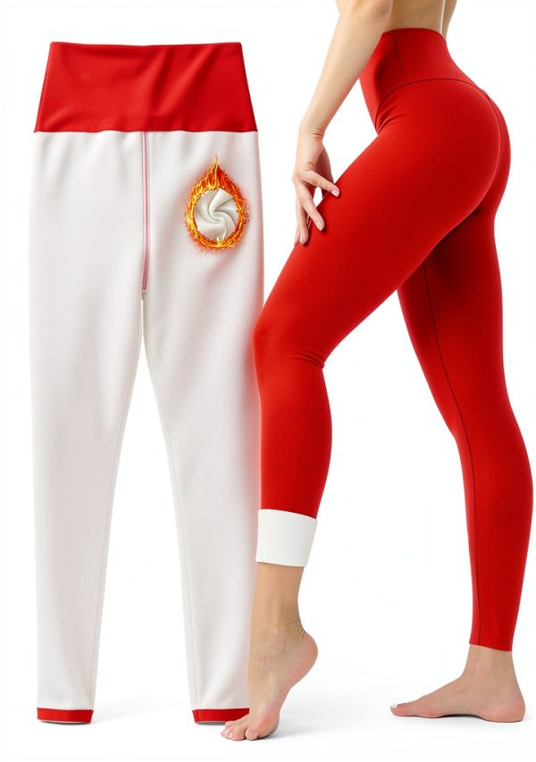 HEGALY Fleece Lined Leggings for Women Thermal Winter-0