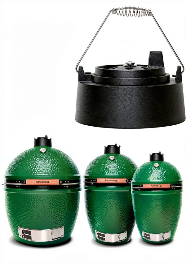 FIRELOOP Cast Iron Chimney Cap Big Green Egg Temperature-3