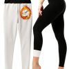 HEGALY Women Thermal Leggings-0