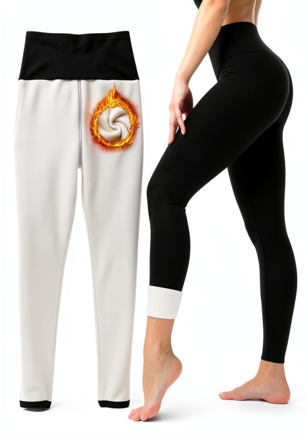 HEGALY Women Thermal Leggings-0