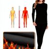 Womens Thermal Underwear Micro Fleece Lined Moisture Wicking-2