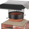 HY-C Chimney Cap Galvanized Steel Mesh Fireplace Protection-3
