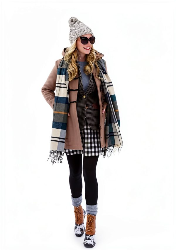 HEGALY Women Thermal Leggings-4