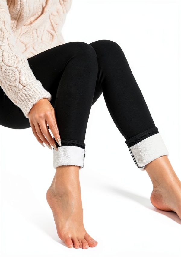 HEGALY Women Thermal Leggings-1