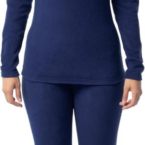 Womens Thermal Base Layer Moisture Wicking Stretch Fit-0