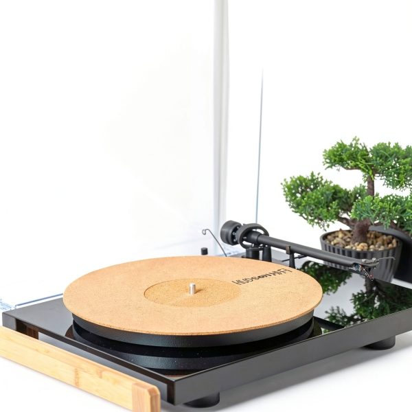 Hudson Hi-Fi Turntable Slipmat Cork Design for DJs and-6