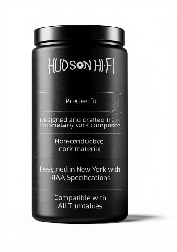 Hudson Hi-Fi Turntable Slipmat Cork Design for DJs and-4