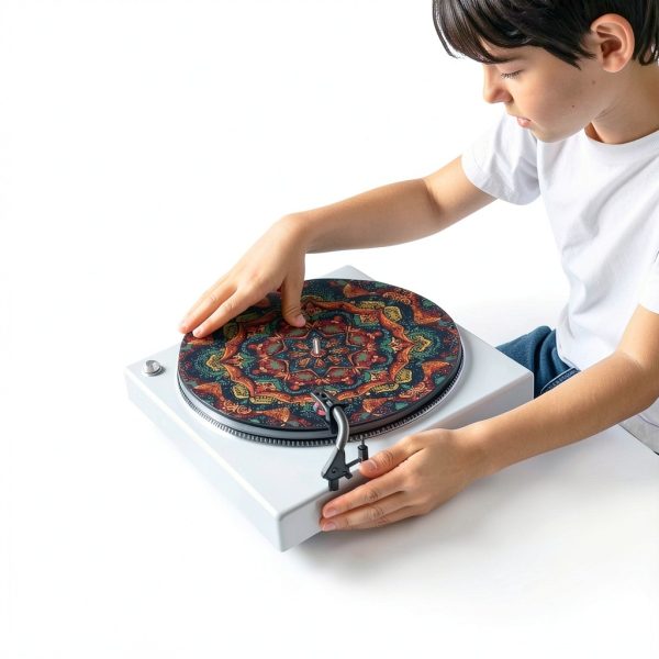 Vinyl Record Slipmat by Pavo - Polyester Rubber Blend - DJ-2