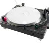 BOCO USA Acrylic Turntable SlipMat White 12‑inch Premium DJ Slipmat-3