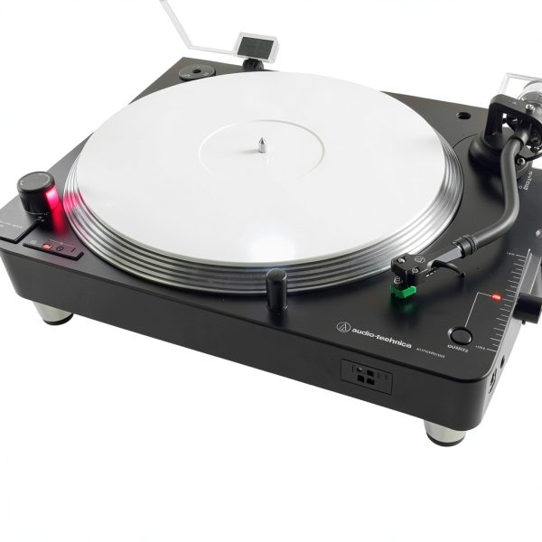BOCO USA Acrylic Turntable SlipMat White 12‑inch Premium DJ Slipmat-3