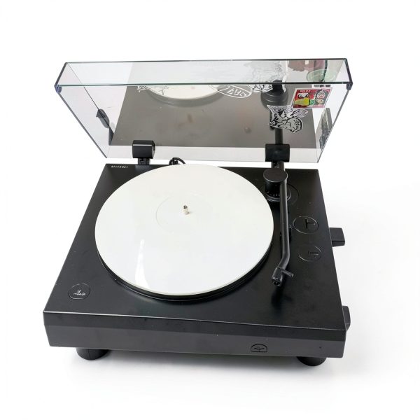 BOCO USA Acrylic Turntable SlipMat White 12‑inch Premium DJ Slipmat-5