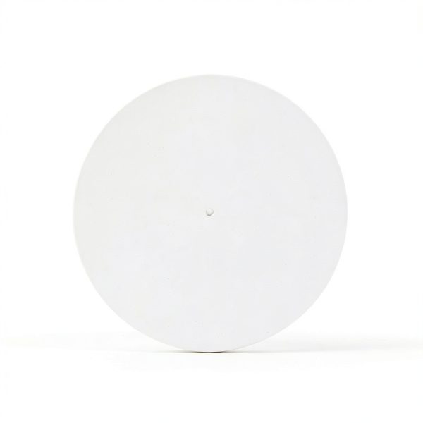 Felt DJ Slipmat White 30cm Turntable Mat by AudioPro-1