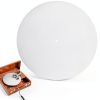 Felt DJ Slipmat White 30cm Turntable Mat by AudioPro-0