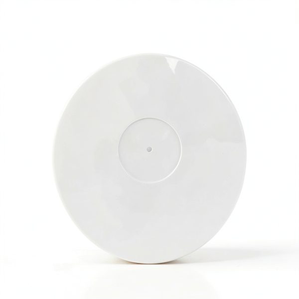 BOCO USA Acrylic Turntable SlipMat White 12‑inch Premium DJ Slipmat-1