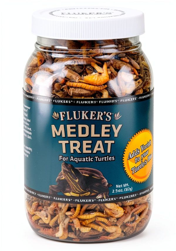 Fluker's Aquatic Turtle Food freeze dried with Shrimp & Mealworms-0